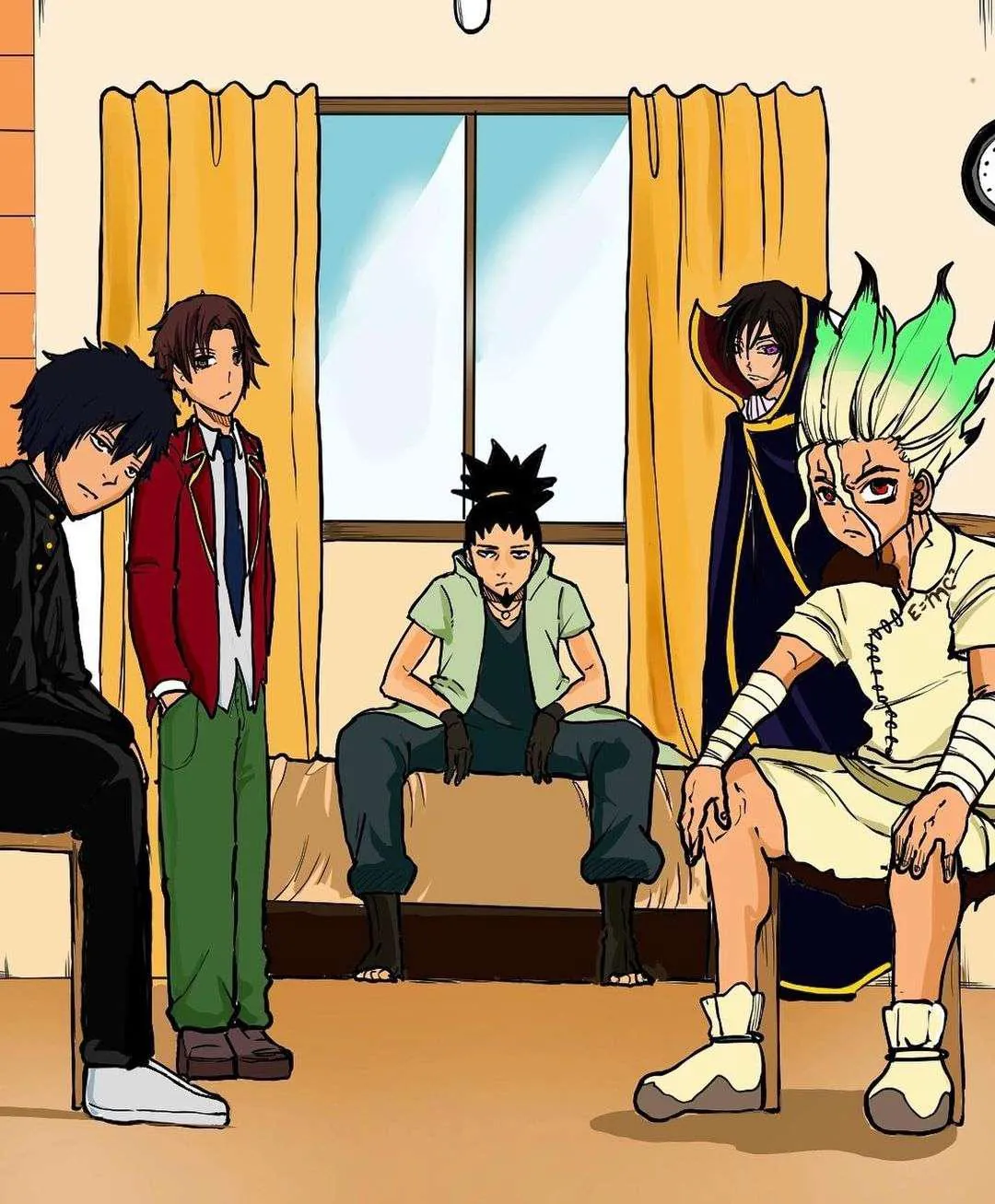 Anime daholari uchrashadi.